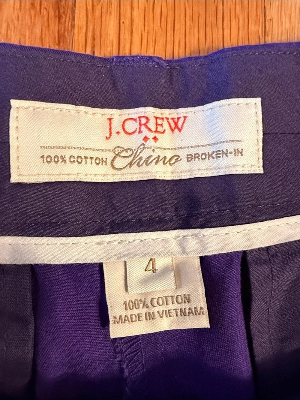 J. Crew Purple Shorts